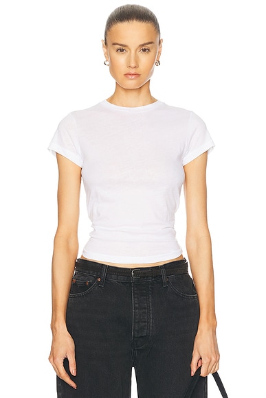 Baby Tee in White
