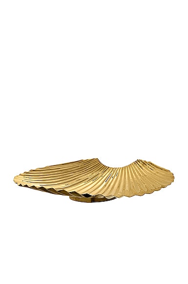 AYTM Concha Dish in Metallic Gold