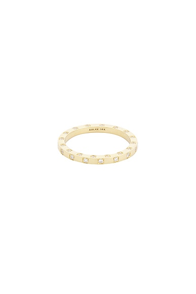 Scattered Diamond Band Ring
