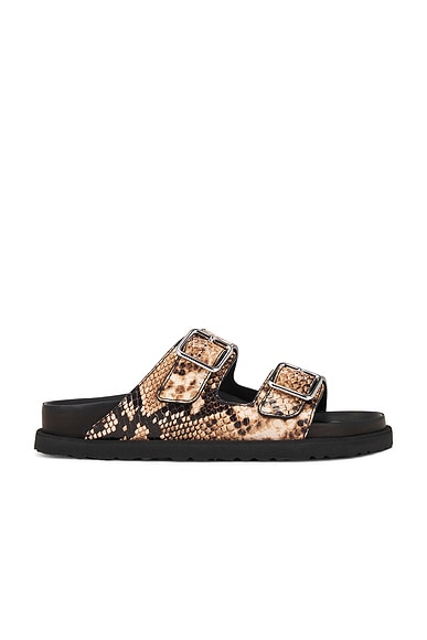Arizona Sandal in Natural Snake