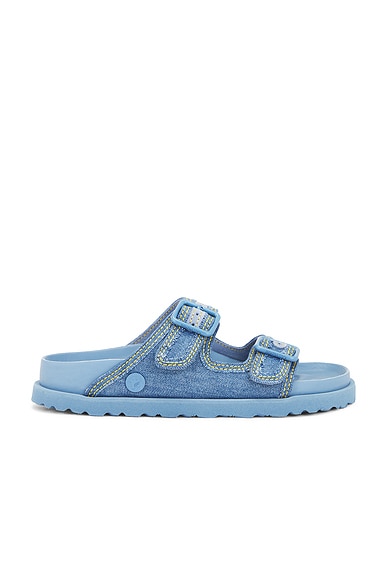 Off white jelly sandals blue shop