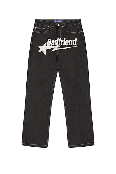 Undone Denim Star Pant