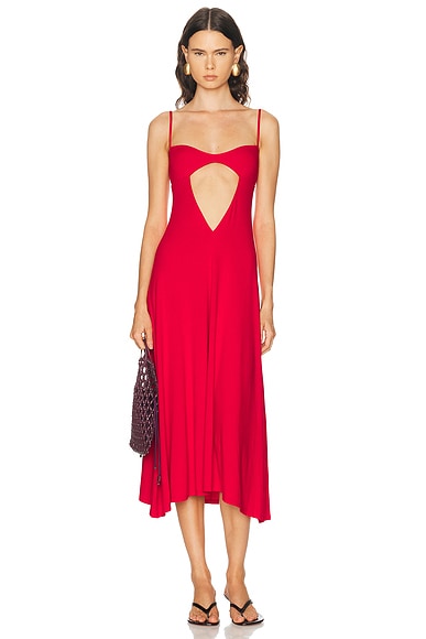Beaufille Lina Dress in Red