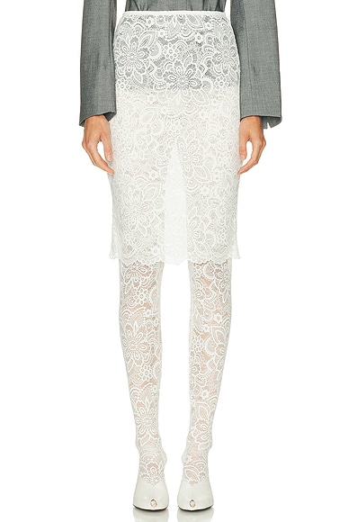 Beaufille Sinatra Skirt in White