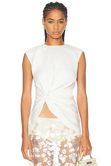 Beaufille Bourdin Top in Ivory