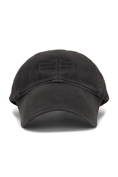 Balenciaga License BB Paris Hat in Black