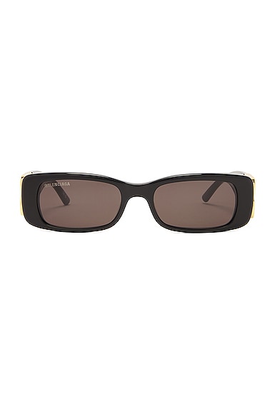 Balenciaga Dynasty Sunglasses In Shiny Black