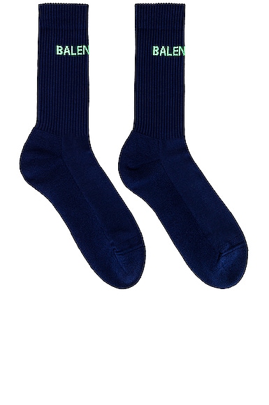 Balenciaga Socks in Blue