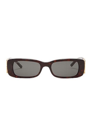 Balenciaga Dynasty Sunglasses in Brown