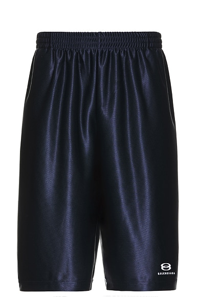 （セール）BALENCIAGA 黒 ショートパンツ Balenciaga ショートパンツ - Dark Navy & White | FWRD