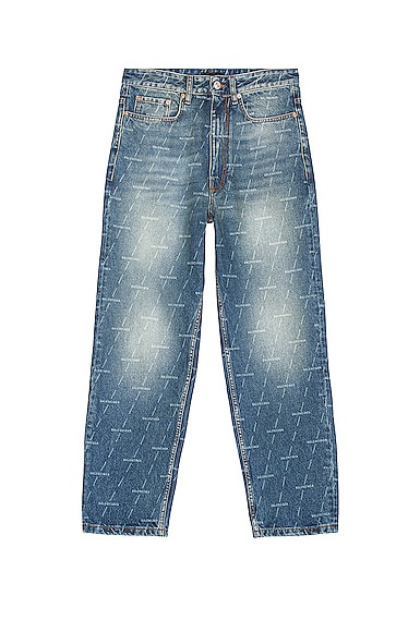 Click to view more detailed imagery on our partner's website Balenciaga Regular Fit Jeans In Authentic Dark Blue