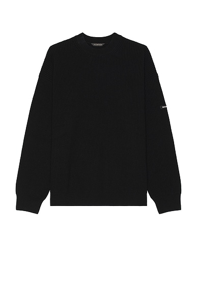 Raf Simons Vintage Knit Sweater in Black | FWRD