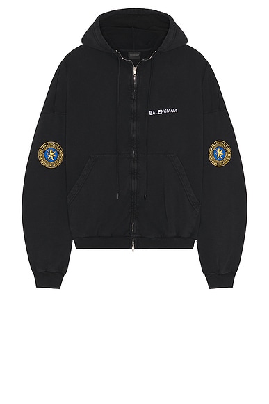 Large Zip Up Hoodie