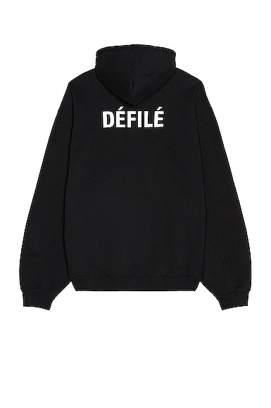 balenciaga defile hoodie