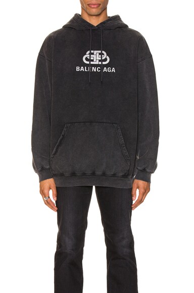 Balenciaga anthracite hoodie outlet