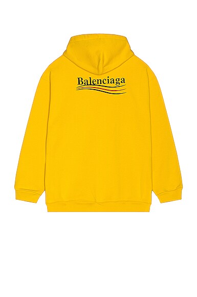 24PF new/BALENCIAGA ダークウェーブパーカー Hoodie Yellow 24PF new/BALENCIAGA ダークウェーブパーカー Hoodie Yellow