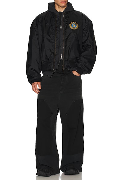Large Fit Bomber Jaket