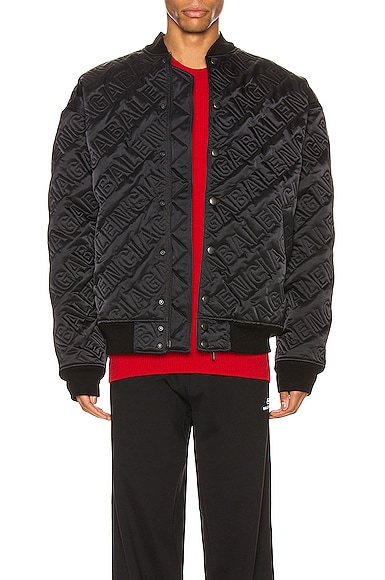 BALENCIAGA QUILTED BOMBER,BALF-MO16