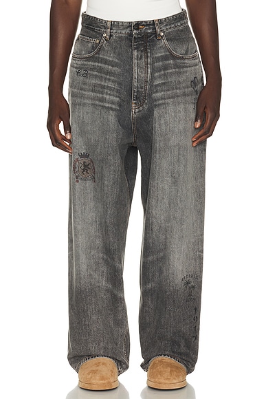 Tattoo Baggy Pants