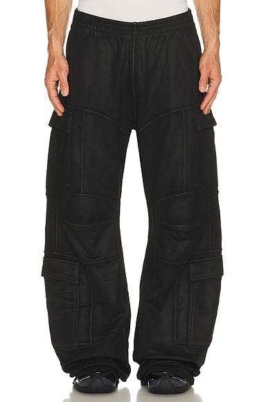 Balenciaga Cargo Pants in Black
