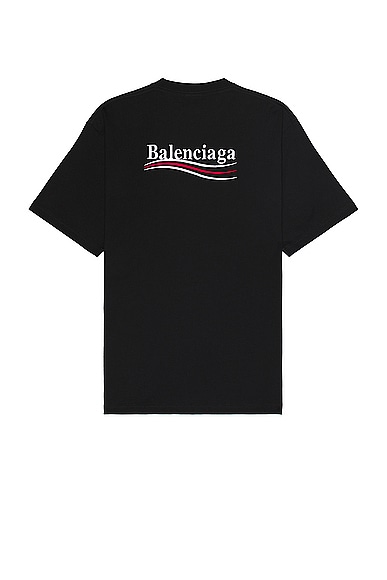 Balenciaga Large Fit T-shirt in Black & White