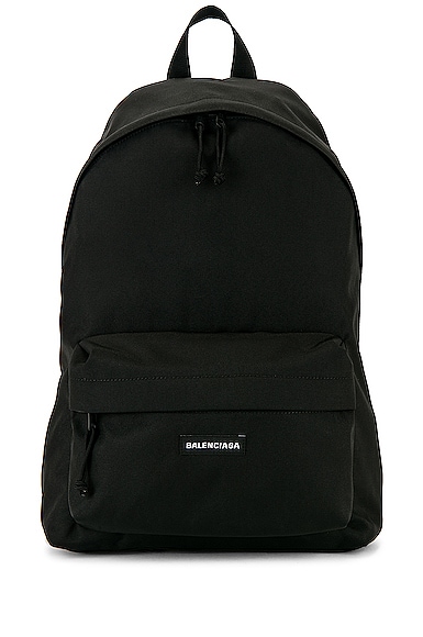 Balenciaga Explorer Backpack in Black