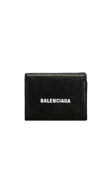 Balenciaga Cash Mini Wallet in Black