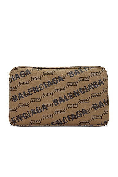Balenciaga Signature Camera Bag in Brown