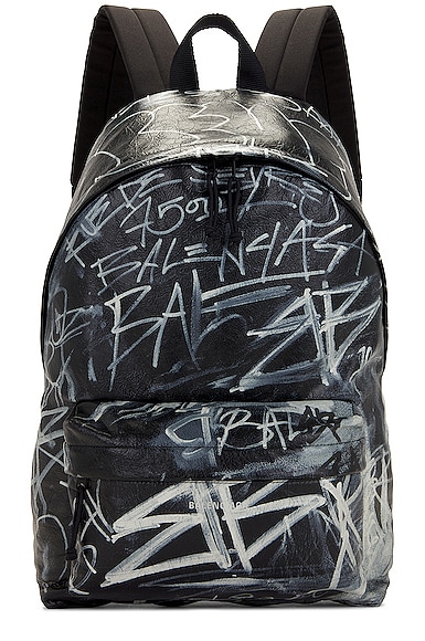 Balenciaga backpack graffiti 2025