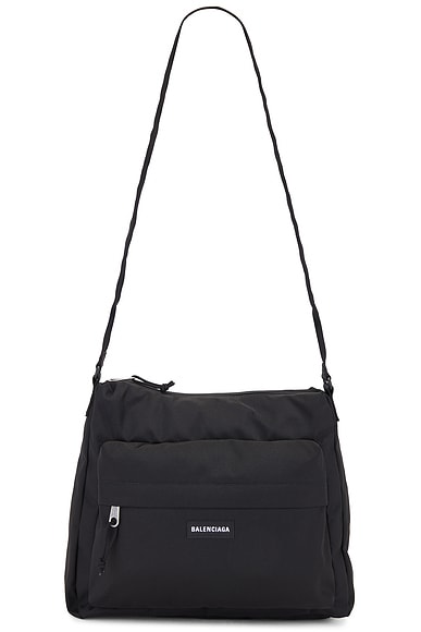 Balenciaga Explorer Sling Hobo in Black