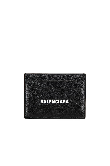 Balenciaga Cash Cardholder in Black & White