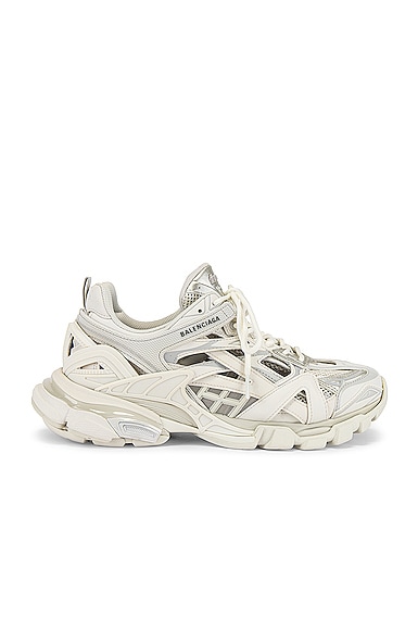 Balenciaga Track Sneakers Off White Orange Size EU 43 US 10