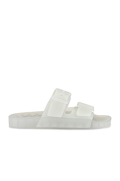 Balenciaga Transparent Mallorca Jelly Slides In Transparent