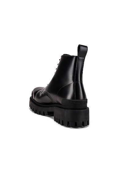 Shop Balenciaga Strike Bootie In Black