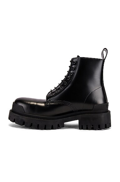 Shop Balenciaga Strike Bootie In Black