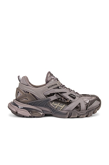 Balenciaga Track 2 Open Sneaker in Dark Grey | FWRD