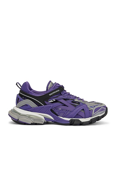 Balenciaga Track 2 Open Sneaker in Purple