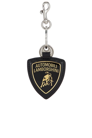 Balenciaga X Lamborghini Shield Charm in Black
