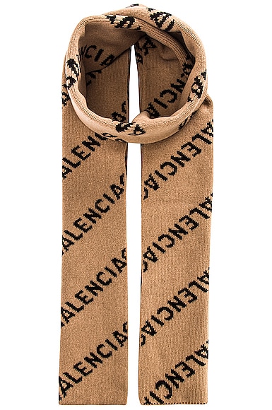 All Over Logo Scarf
