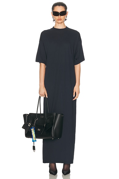 The Row Robi Dress in Black | FWRD