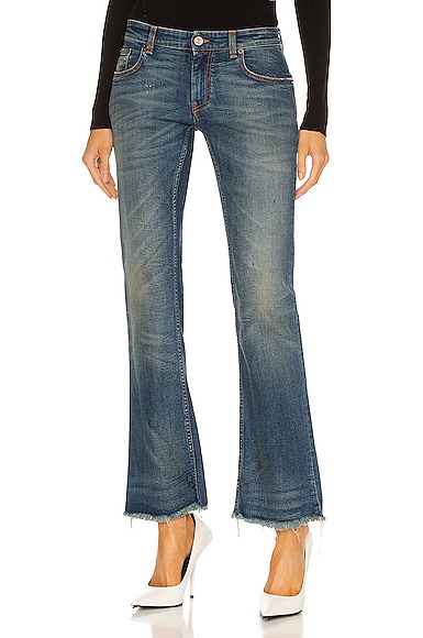 Flared Cropped Jean