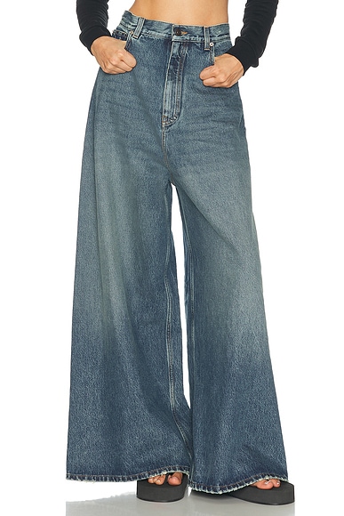 Super High Waist Wide Leg