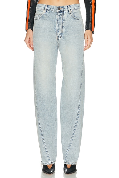Twisted Seam Wide Leg