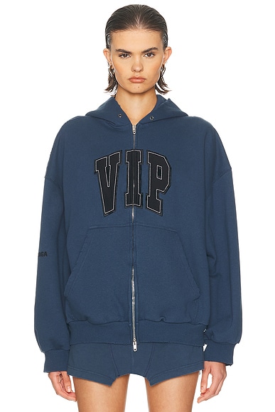 Shifted Zip Up Hoodie