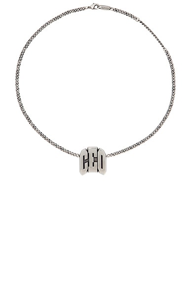 3 Letter CEO Necklace