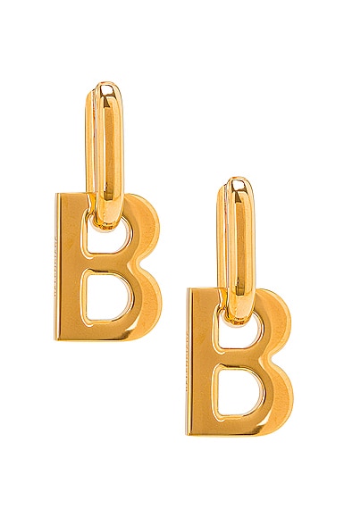 XL B Chain Earrings