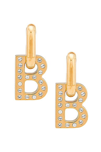 XS B Chain Earrings