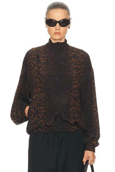 Balenciaga Tracksuit Jacket in Brown