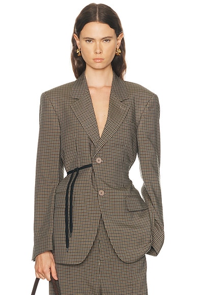 Wrap Tailored Jacket