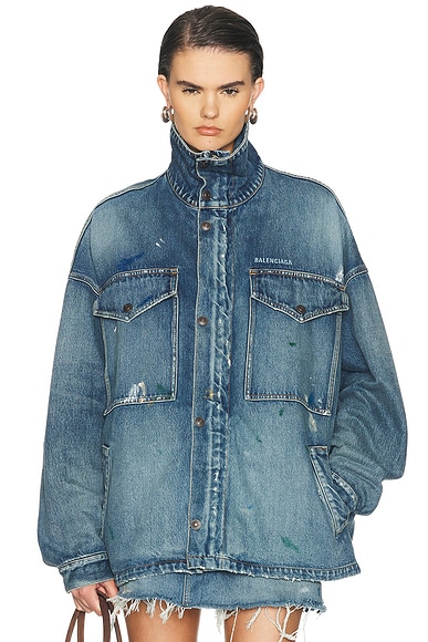 Denim Parka